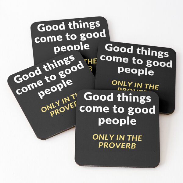 Item preview, Good things come to good people designed and sold by Jasmin's Fashion World.