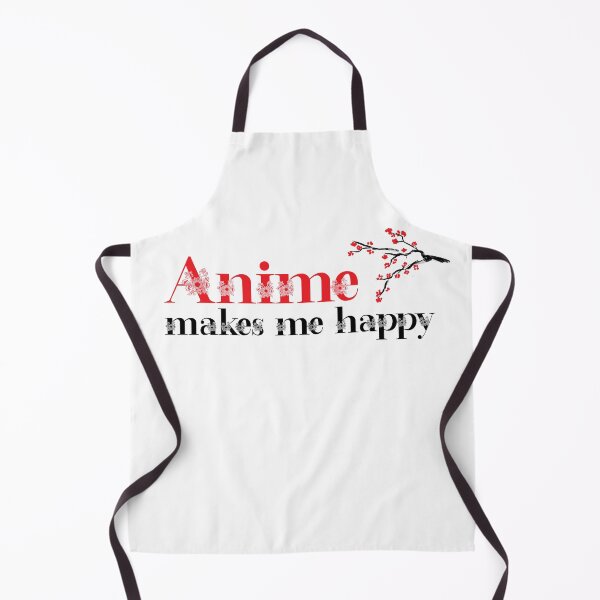 Item preview, Anime Makes Me Happy designed and sold by ErmessThiings.