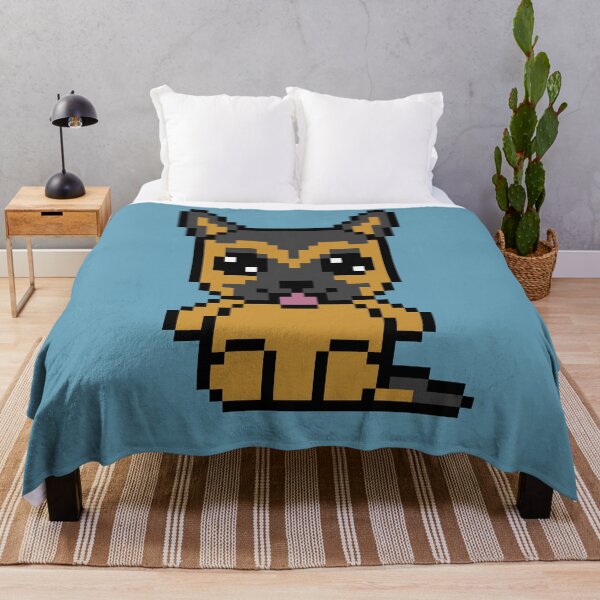 Item preview, Cute German Shepherd (Chibi Pixel Animal Character) designed and sold by Pixe11y.