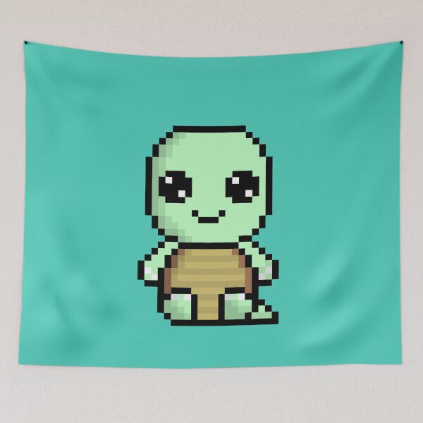 Item preview, Cute Turtle (Chibi Pixel Animal Character) designed and sold by Pixe11y.