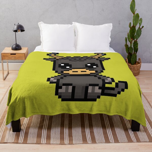 Item preview, Cute Yak (Chibi Pixel Animal Character) designed and sold by Pixe11y.