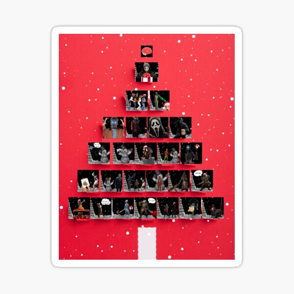 The 25 Trials of Christmas Advent Calendar Sticker