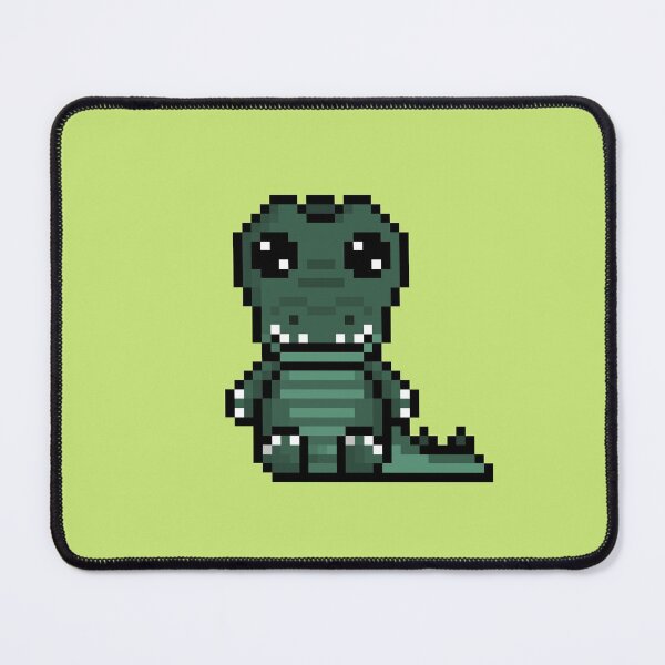 Item preview, Cute Crocodile (Chibi Pixel Animal Character) designed and sold by Pixe11y.
