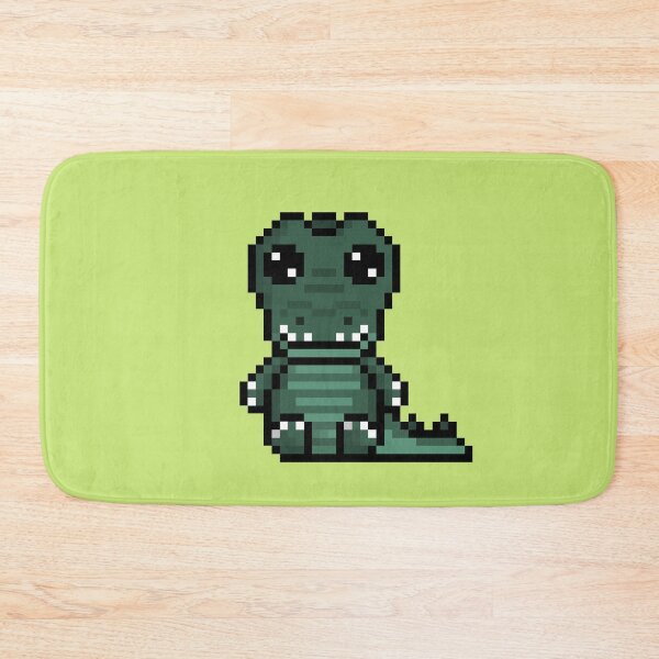 Item preview, Cute Crocodile (Chibi Pixel Animal Character) designed and sold by Pixe11y.
