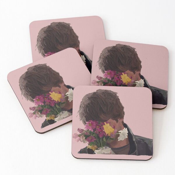 Item preview, Andrew Garfield hiding behind flowers  designed and sold by Msdesigns28.