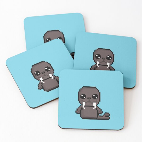 Item preview, Cute Walrus (Chibi Pixel Animal Character) designed and sold by Pixe11y.
