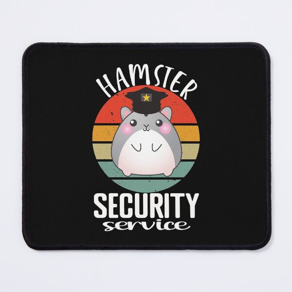 Item preview, Hamster Security Service Cute Hamster Lover Funny Hamster Quote designed and sold by SharpThreadZ.