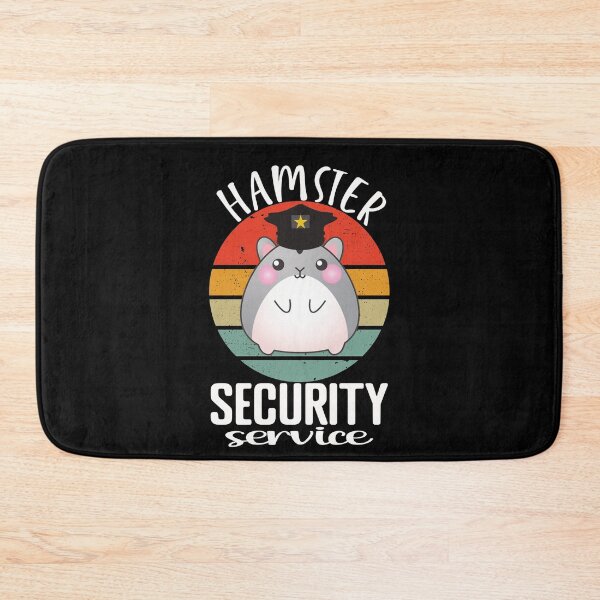 Item preview, Hamster Security Service Cute Hamster Lover Funny Hamster Quote designed and sold by SharpThreadZ.