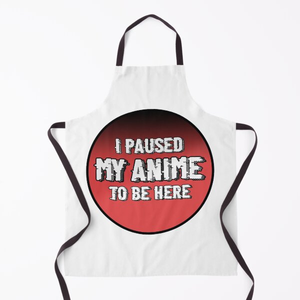 Item preview, I Paused My Anime To Be Here designed and sold by ErmessThiings.