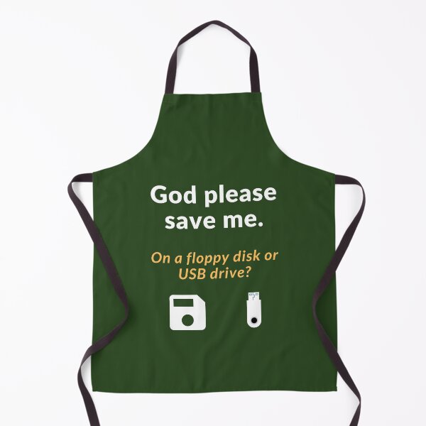 Item preview, God please save me.| On a floppy disk or USB drive? designed and sold by Jasmin's Fashion World.