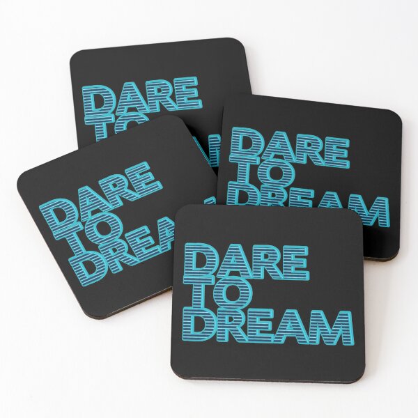 Item preview, Dare to dream neon motivational and positivity success quotes designed and sold by teesresolution.