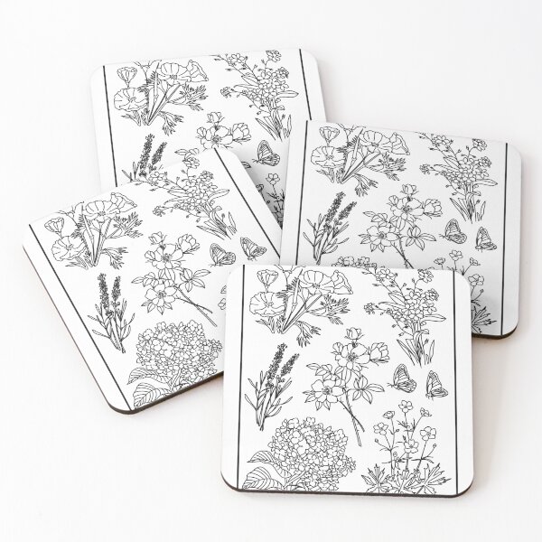 Item preview, august taylor swift lyrics floral botanical artwork designed and sold by lydsjw.