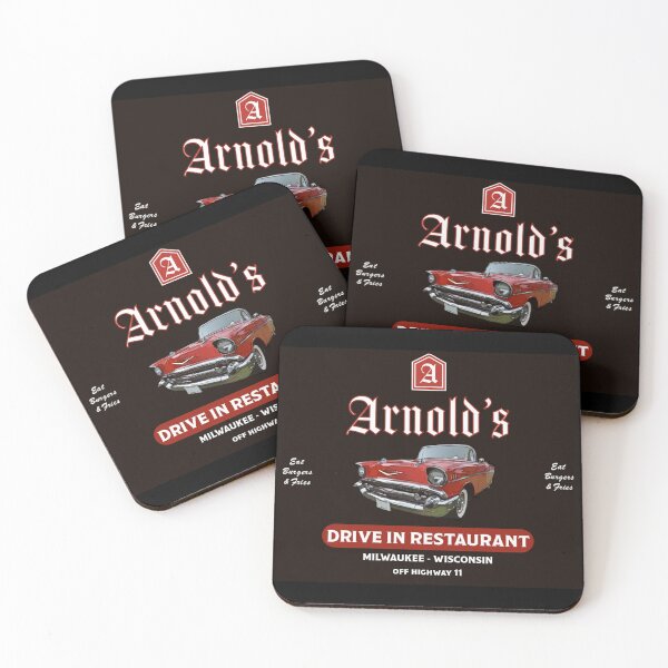 Item preview, Arnold's Drive In Restaurant - American 1950s Restaurants - Retro Vintage Gifts - Happy Days 50s Diner designed and sold by happygiftideas.