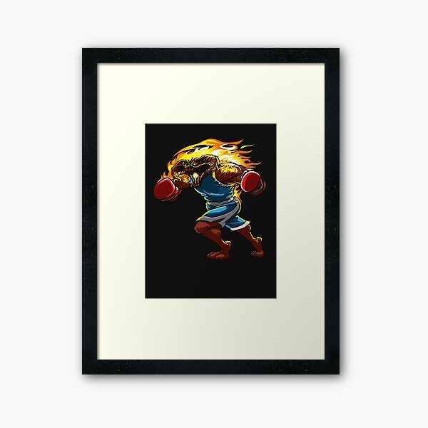 A Balrog cosplays as Balrog Framed Art Print