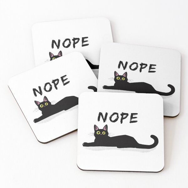 Item preview, Nope cat designed and sold by venky-arundhati.
