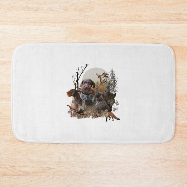 Item preview, German Wirehaired Pointer, hunting season| Perfect Gift designed and sold by devinstegal.