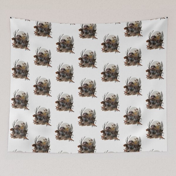 Item preview, German Wirehaired Pointer, hunting season| Perfect Gift designed and sold by devinstegal.