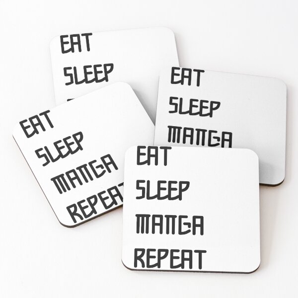 Item preview, Eat Sleep Manga Repeat designed and sold by ErmessThiings.