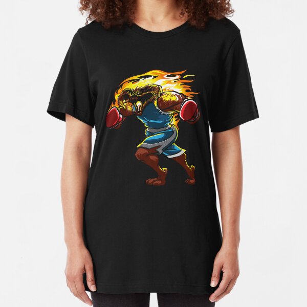 A Balrog cosplays as Balrog Slim Fit T-Shirt