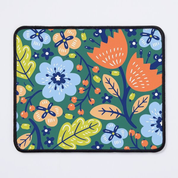 Item preview, Colorful Flowers Pattern designed and sold by InnaPo ⭐⭐⭐⭐⭐.