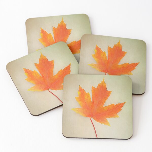 Item preview, Elegant Fall Leaf of Orange designed and sold by Kathilee.