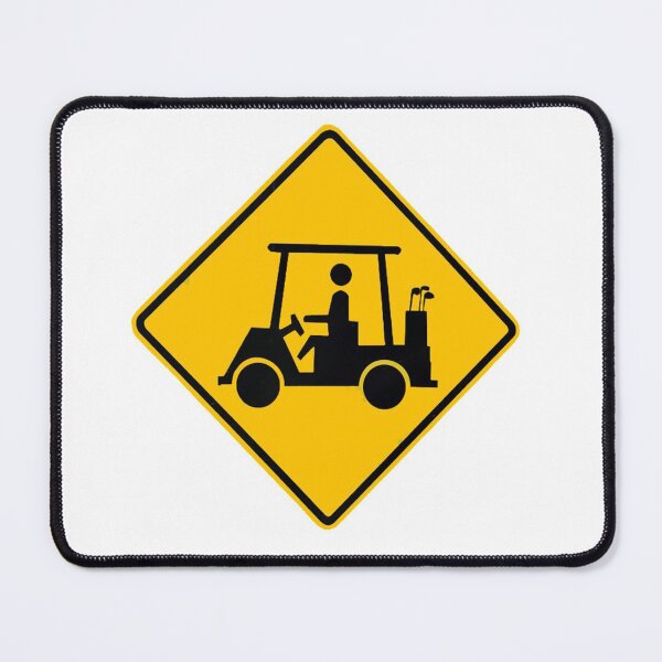 Item preview, Golf Crossing Sign designed and sold by barrelroll909.