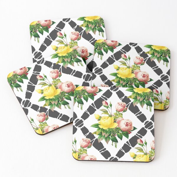 Item preview, Roses Vintage Floral designed and sold by karwilberevivalcollection.