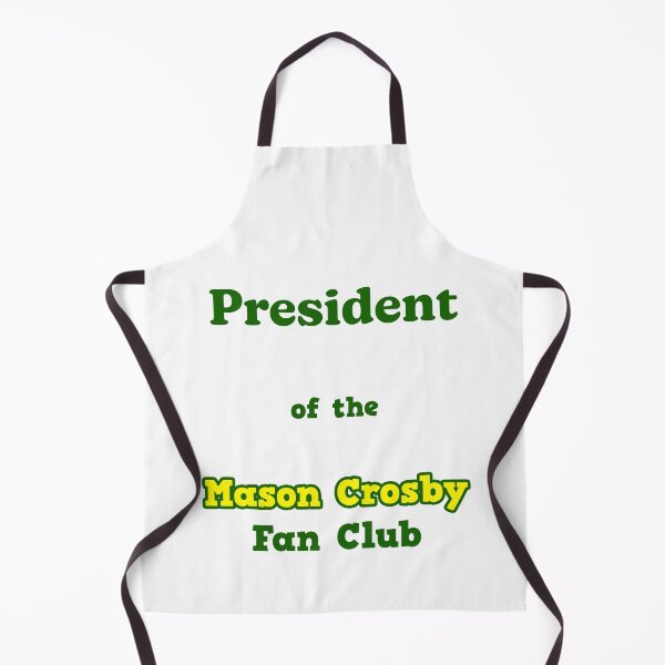 Aperçu de l'œuvre Président du Fan Club Mason Crosby créée et vendue par DaganSays.