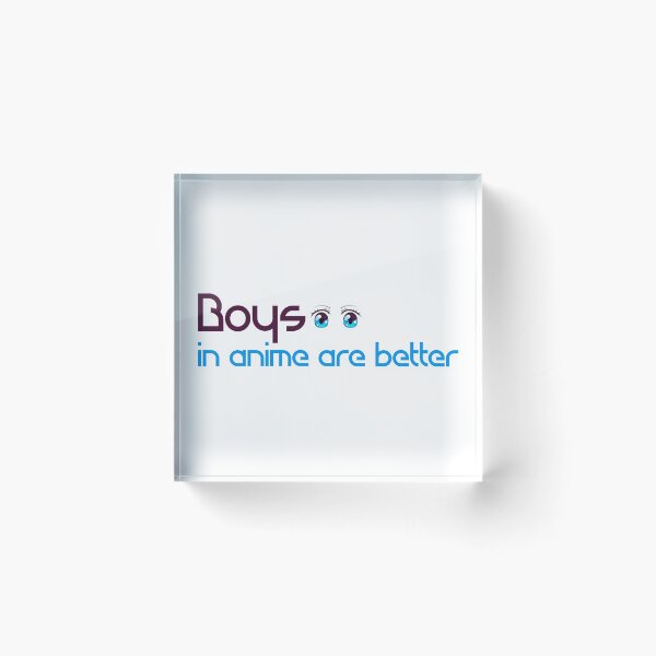 Item preview, Boys In Anime Are Better designed and sold by ErmessThiings.