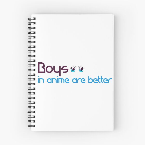 Item preview, Boys In Anime Are Better designed and sold by ErmessThiings.