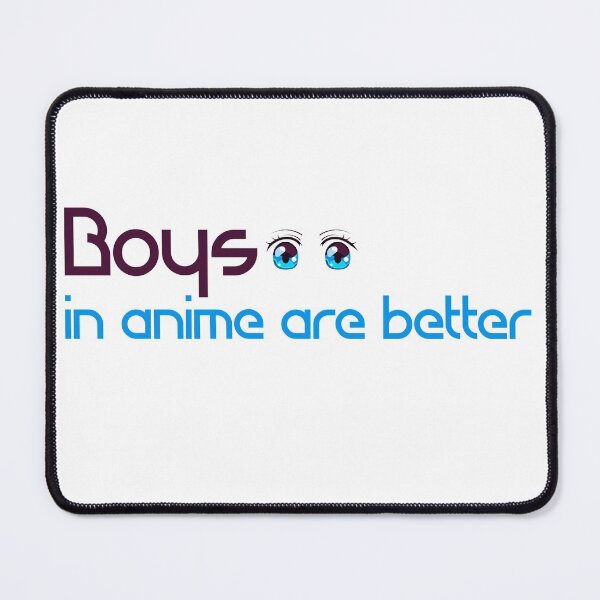 Item preview, Boys In Anime Are Better designed and sold by ErmessThiings.