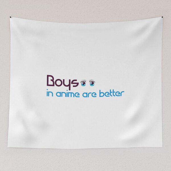 Item preview, Boys In Anime Are Better designed and sold by ErmessThiings.