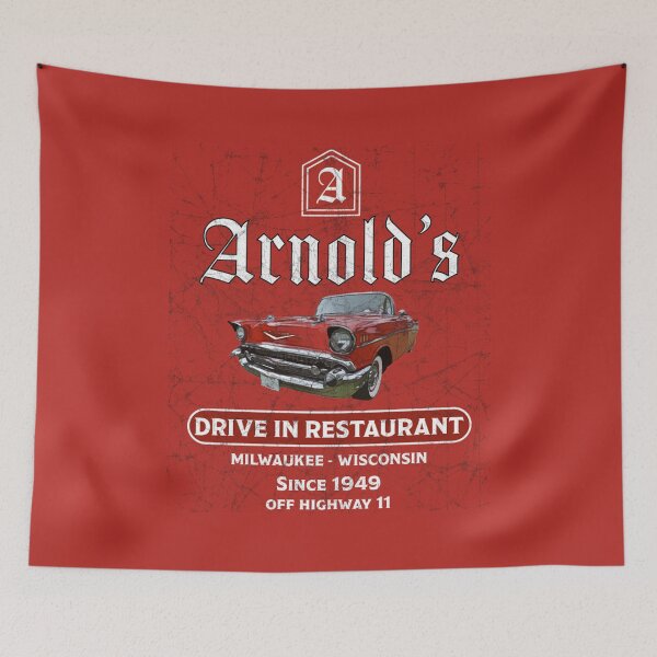 Item preview, Vintage Arnold's Drive In Restaurant - American 1950s Restaurants - Retro Vintage Gifts - Happy Days 50s Diner designed and sold by happygiftideas.