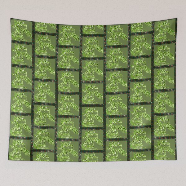 Artikelvorschau, Festliche Draco der Drache in grün entworfen und verkauft von Keywebco.