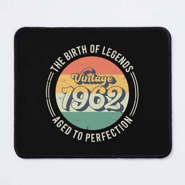 Item preview, Vintage 1962, 60th Birthday The Birth Of Legends designed and sold by RicardoTito.