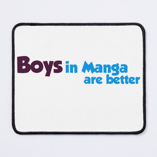 Item preview, Boys In Manga are Better designed and sold by ErmessThiings.