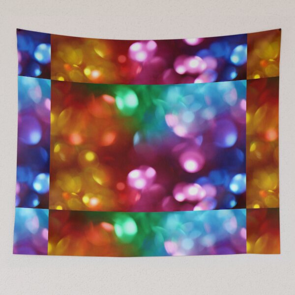 Item preview, Rainbow Bokeh Lights designed and sold by newburyboutique.