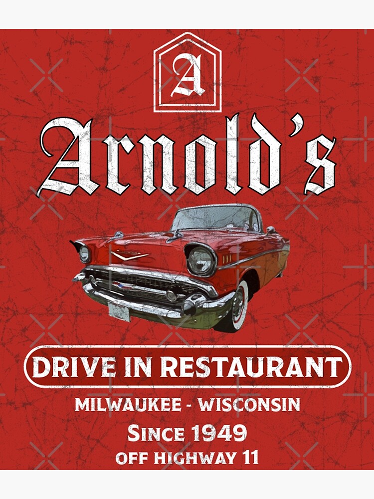 " Happy Days Arnold's Drive In Restaurant American 1950s Restaurants