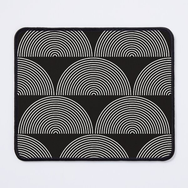 Item preview, Modern graphic pattern in black and white with a nice color effect designed and sold by marina63.