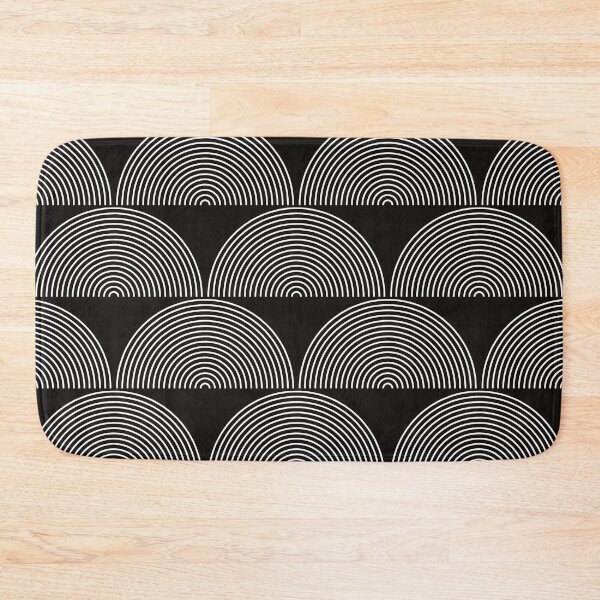 Item preview, Modern graphic pattern in black and white with a nice color effect designed and sold by marina63.