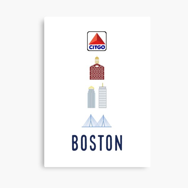 Boston Landmarks Canvas Print