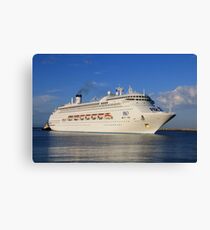 Pacific Jewel cruise ship Canvas Print