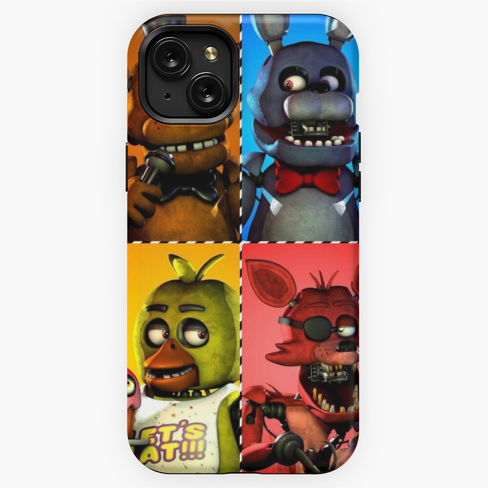 FNAF Security Breach Glam Rock Freddy, Gregory and Vanny  iPhone Case for  Sale by Darkodra