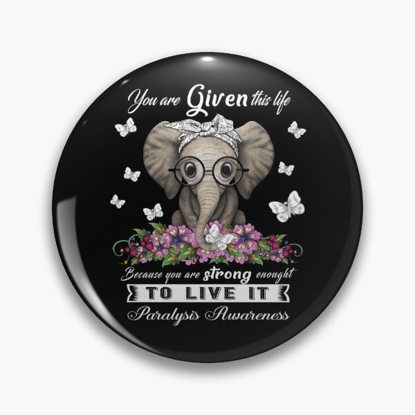 Item preview, Paralysis Warrior Cute Elephant Lover Gifts designed and sold by Adropine.