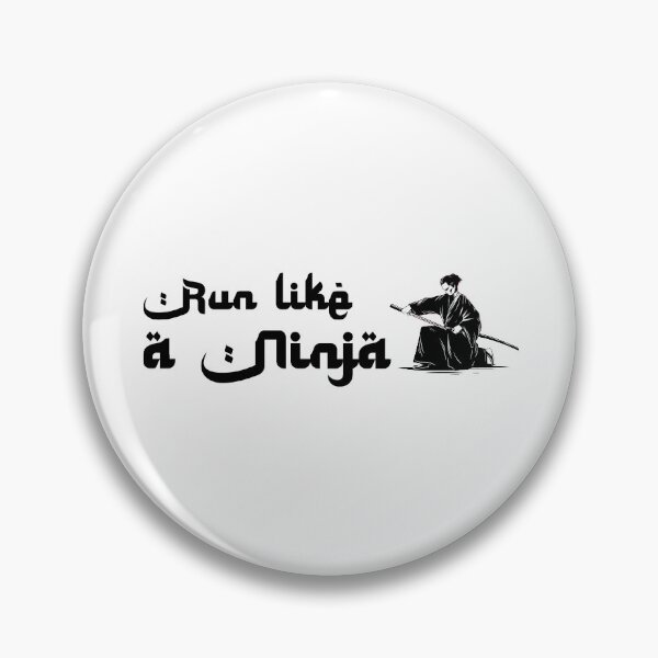 Item preview, Run Like a Ninja designed and sold by ErmessThiings.