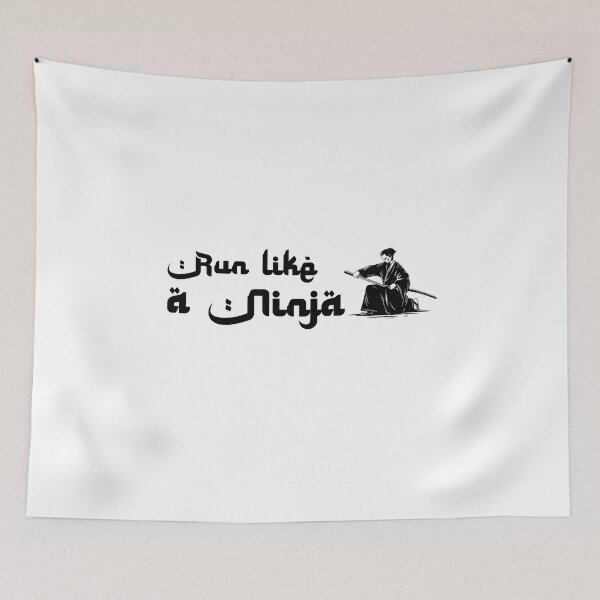 Item preview, Run Like a Ninja designed and sold by ErmessThiings.