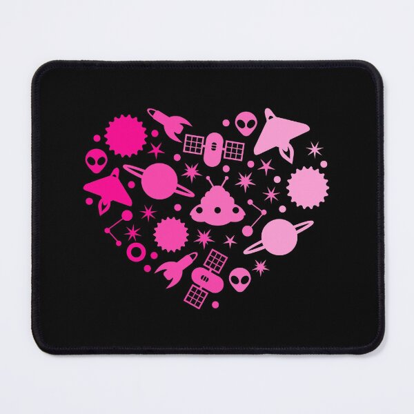 Item preview, alien happy valentines day heart pink  designed and sold by Gossip Rag.