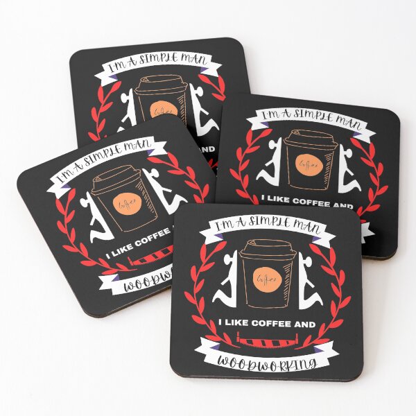 Item preview, Coffee And Woodworking -  Woodworking Carpentry Fun Graphic - Fun Woodworking Gifts  designed and sold by WoodWorkingInc.