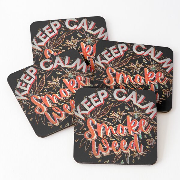 Item preview, KEEP CALM SMOKE WEED Cannatees designed and sold by jmed70.