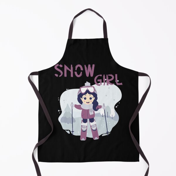 Item preview, Cute Snow Girl Skiing designed and sold by The-Muse.